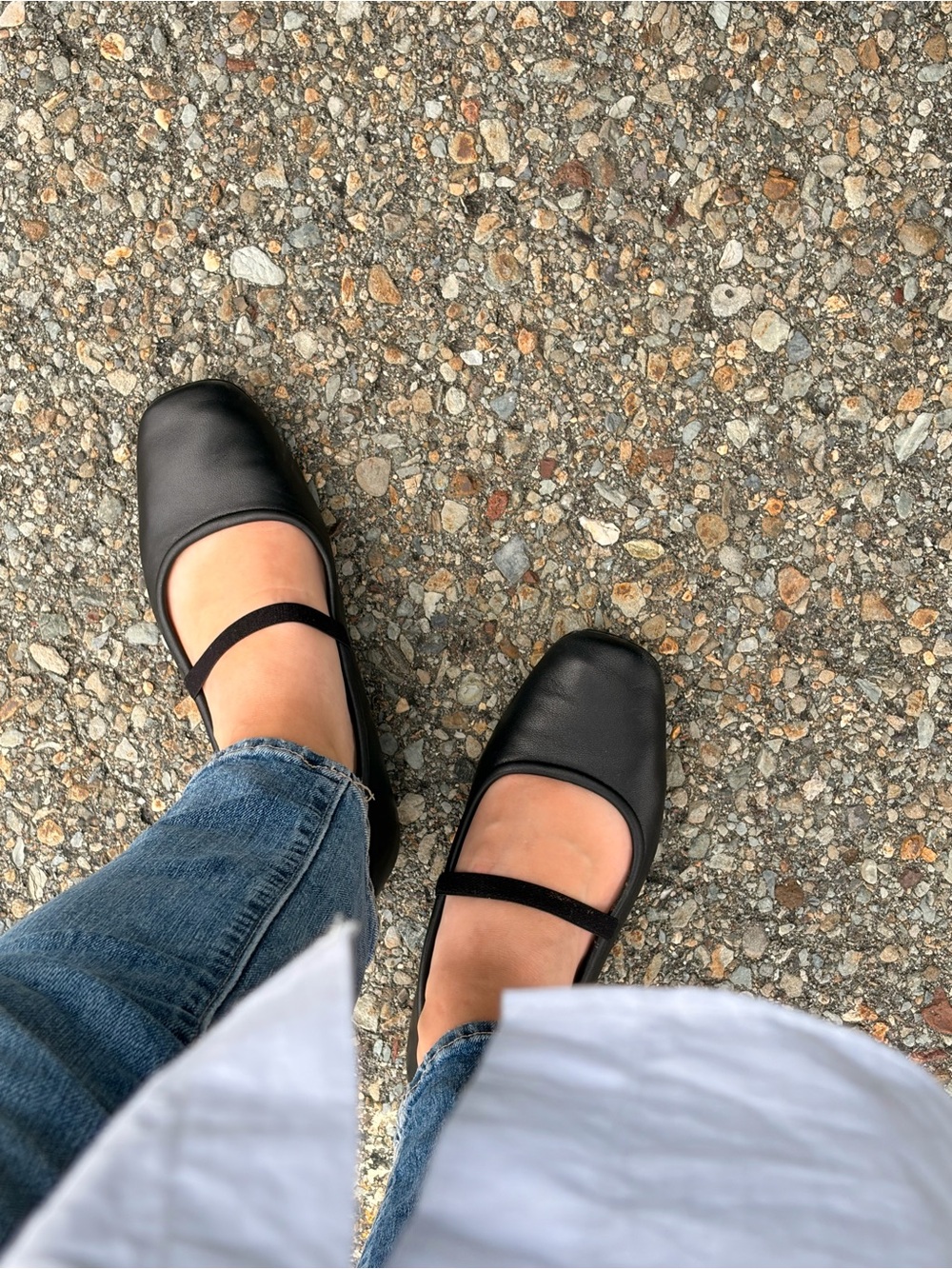 Franco Sarto leather flats
